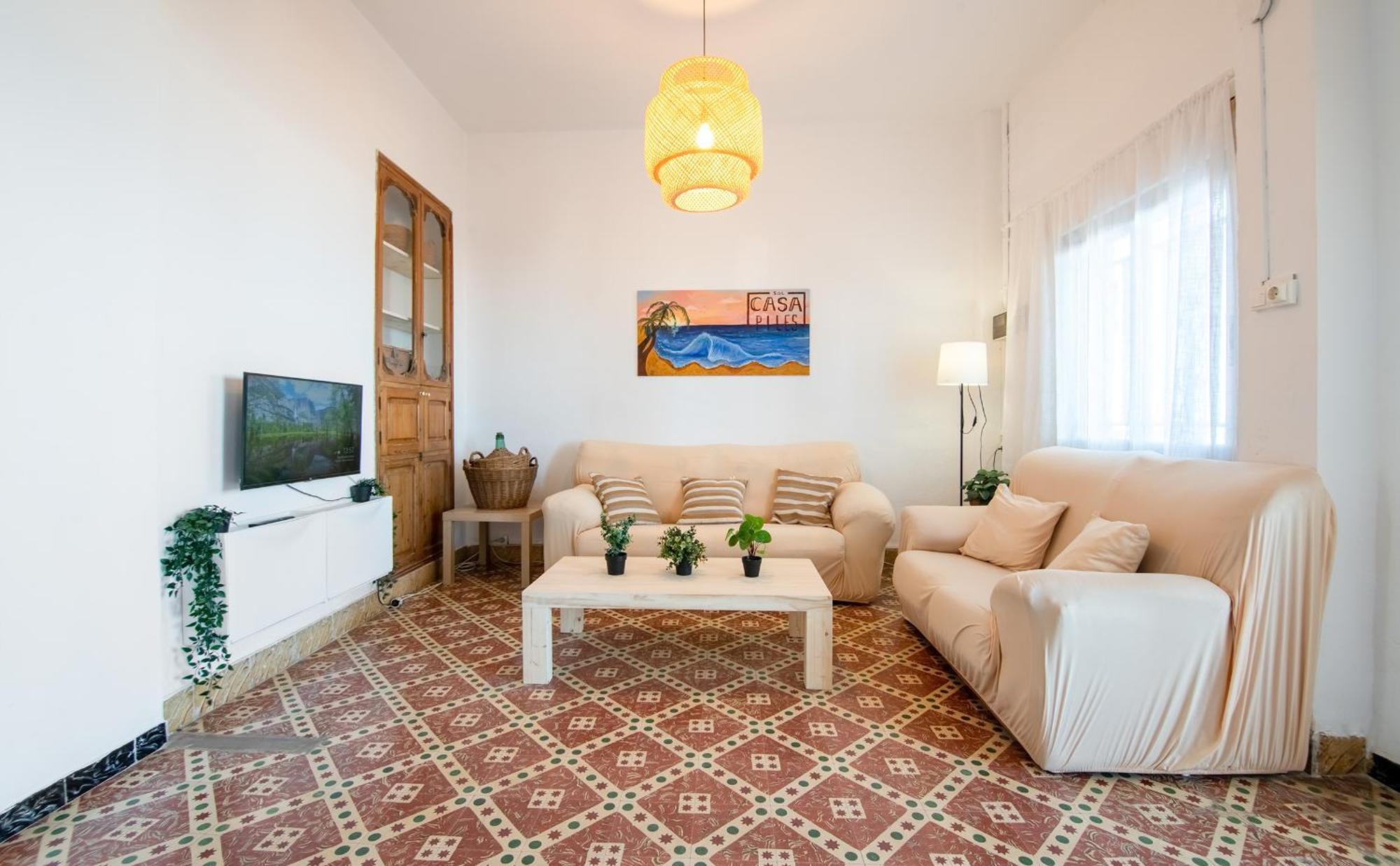 Beachfront House 皮莱斯 外观 照片